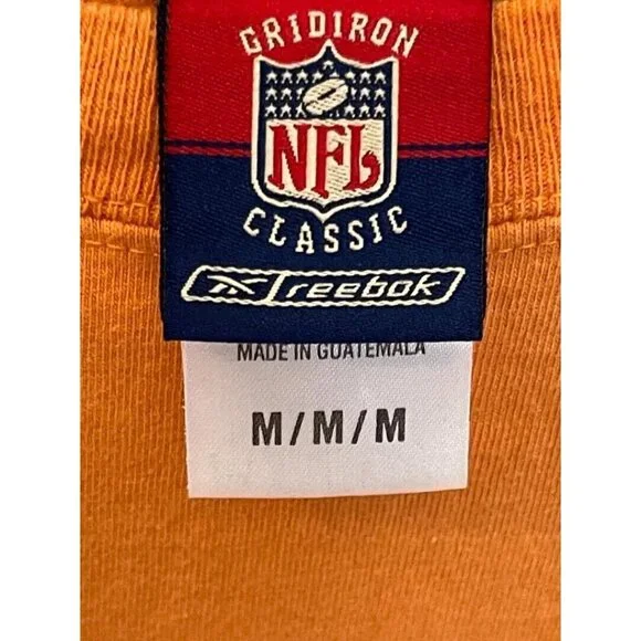 Denver Broncos Reebok Gridiron Classic NFL T-shirt Men's Size Medium - Picture 2 of 7